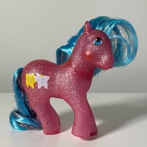 Vintage 80s G1 My Little Pony Sparkle Ponies Star Dancer (93F)
